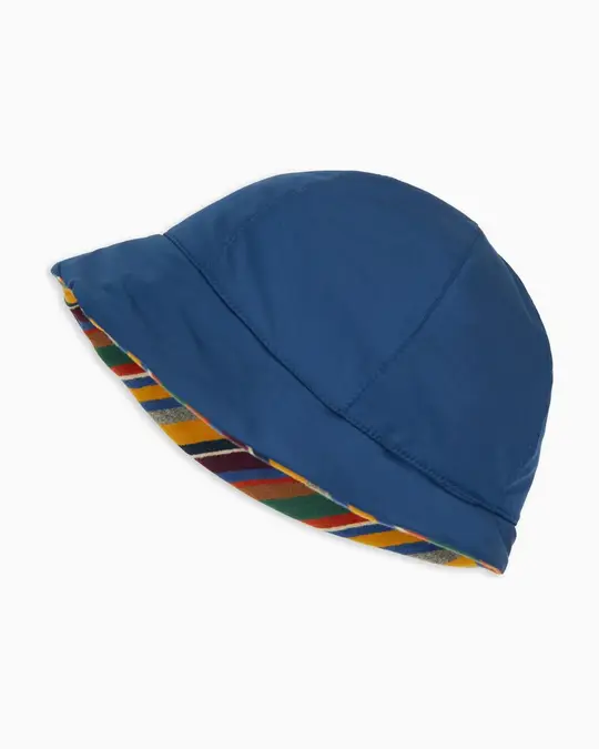 Cappello uomo antipioggia giallo tinta unita